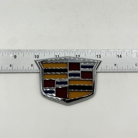 Cadillac GM Vehicle Crest Emblem Original OEM Genuine Parts Logo Car SUV Badge - Picture 2 of 4